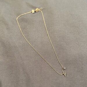 Banana Republoc “Y” Gold Pendant Necklace